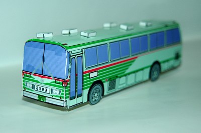 旧色観光バス完成写真